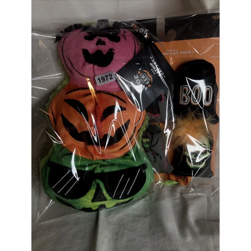 Hyde And Eek Halloween 🎃 Cat Toys 💀👻 Lot Of 2 NEW!